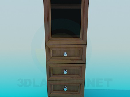 modelo 3D Caja de lápiz - escuchar modelo 3D Caja de lápiz - escuchar