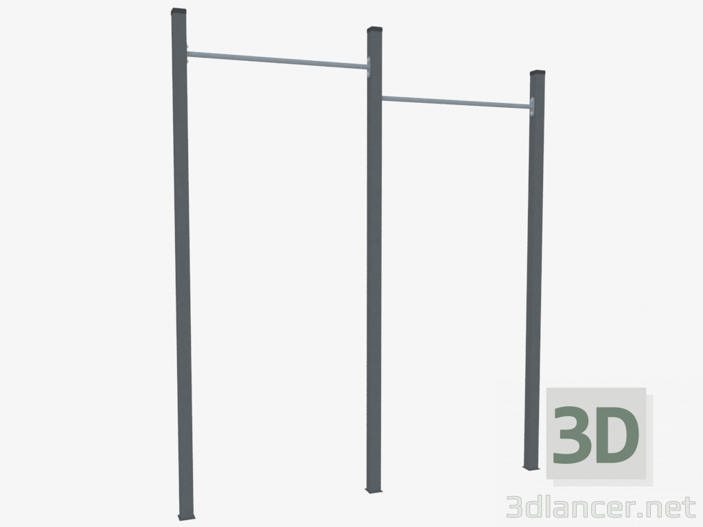 modello 3D Complesso sportivo (WL0005) - anteprima