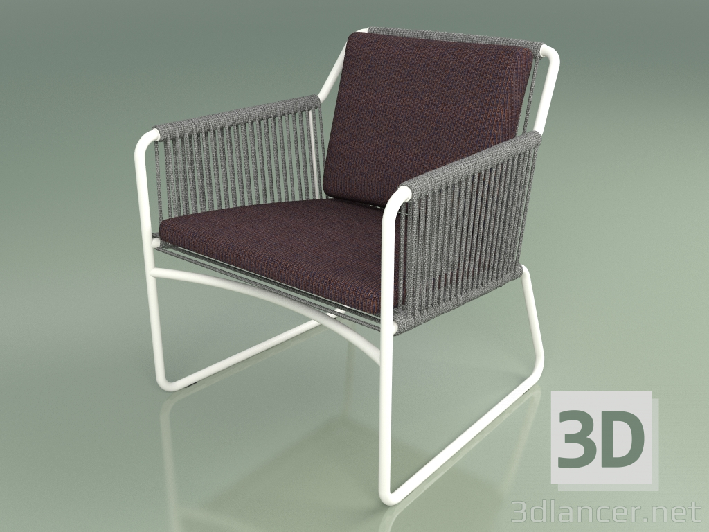 3D Modell Sessel 768 (Metallmilch) - Vorschau