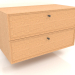 3d model Wall cabinet TM 14 (800x400x455, wood mahogany veneer) - preview