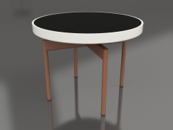 Round coffee table Ø60 (Agate gray, DEKTON Domoos)