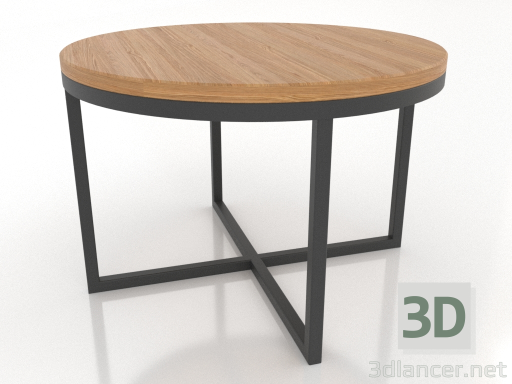 3d model Coffee table LARGE (natural oak) - preview 3d model Coffee table LARGE (natural oak) - preview