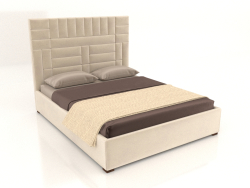 Emilio high headboard bed (small)
