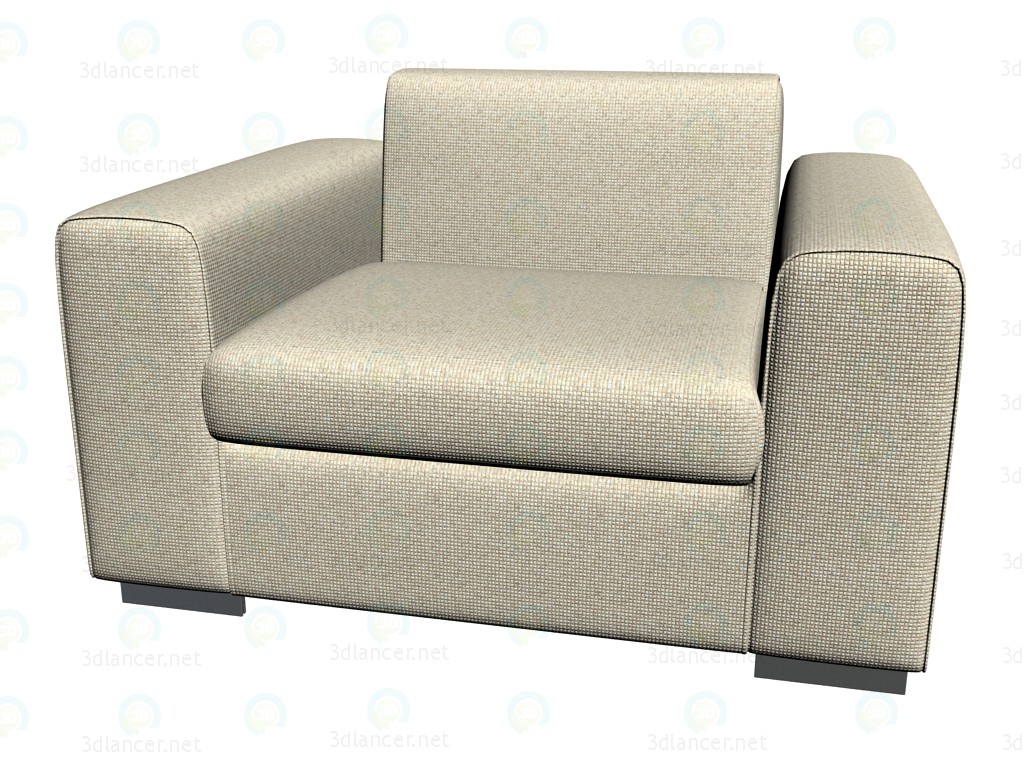 3d model Armchair Twister - preview
