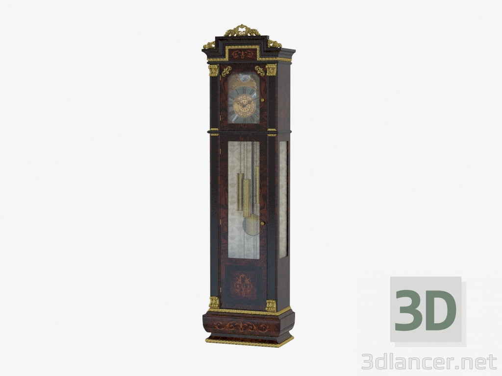 3D modeli Dış saatler (1642) - önizleme