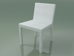 पॉलीथीन इनओट (223, व्हाइट) से बनी आउटडोर कुर्सी