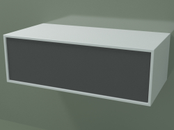 Box (8AUCAA01, Gletscherweiß C01, HPL P05, L 72, P 36, H 24 cm)