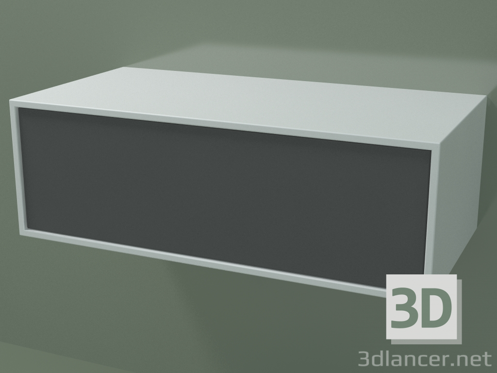 modèle 3D Boîte (8AUCAA01, Glacier White C01, HPL P05, L 72, P 36, H 24 cm) - preview