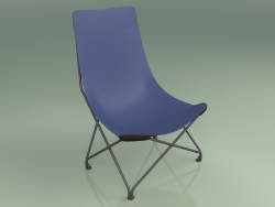 Stuhl 390 (Leinwand Blau)