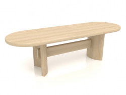 Bench VK 02 (1200x400x350, wood white)