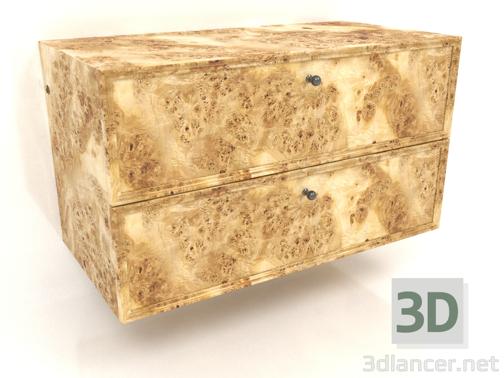3d model Wall cabinet TM 14 (800x400x455, veneer wood scale) - preview