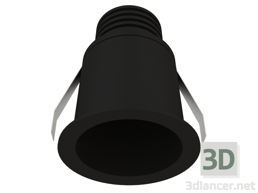3d model Recessed luminaire (6858) - preview