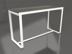Барный стол 180 (DEKTON Radium, White)