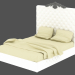 3D modeli Çift kişilik yatak AVERY yatak (1730) - önizleme