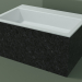 3D modeli Tezgah üstü lavabo (01R142302, Nero Assoluto M03, L 72, P 48, H 36 cm) - önizleme