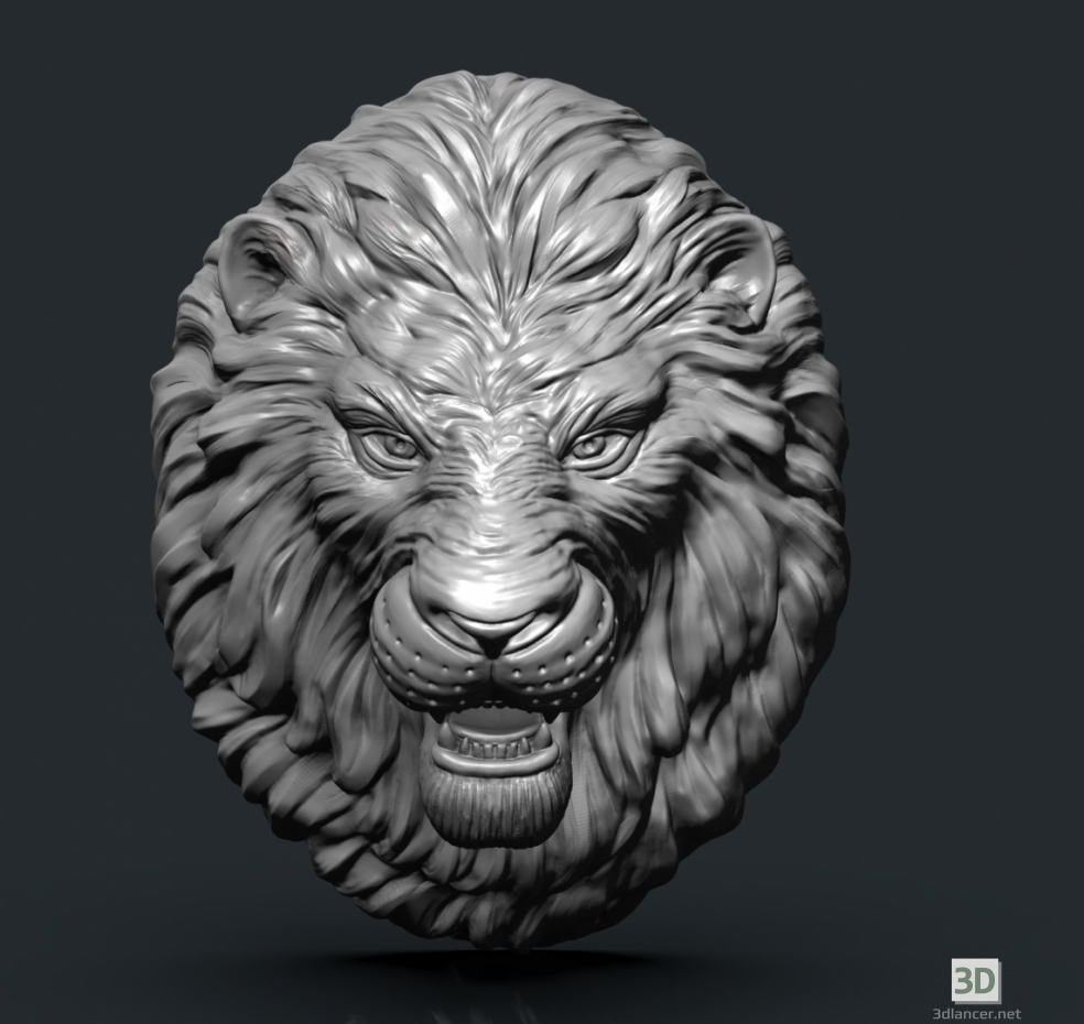 3d Lion model buy - render