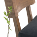 3d Стул и стол из цельного дерева модель купить - ракурс