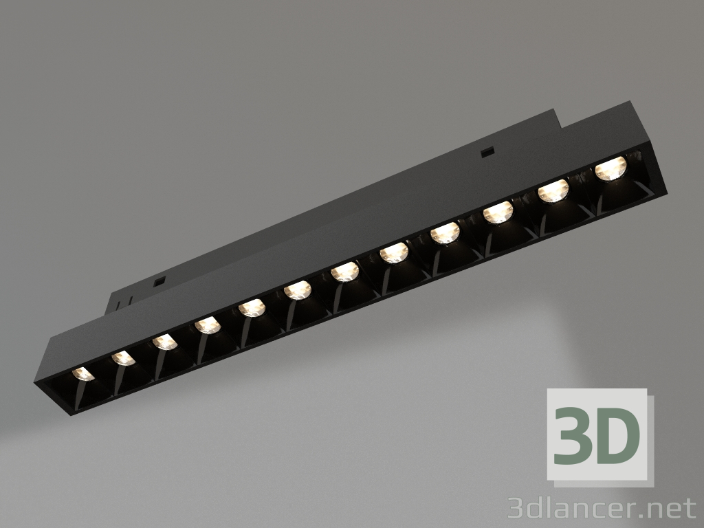 modèle 3D Lampe MAG-ORIENT-LASER-L235-8W Warm3000 (BK, 24 degrés, 48V, DALI) - preview