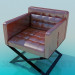 modèle 3D Chaise avec couverture glacée - preview