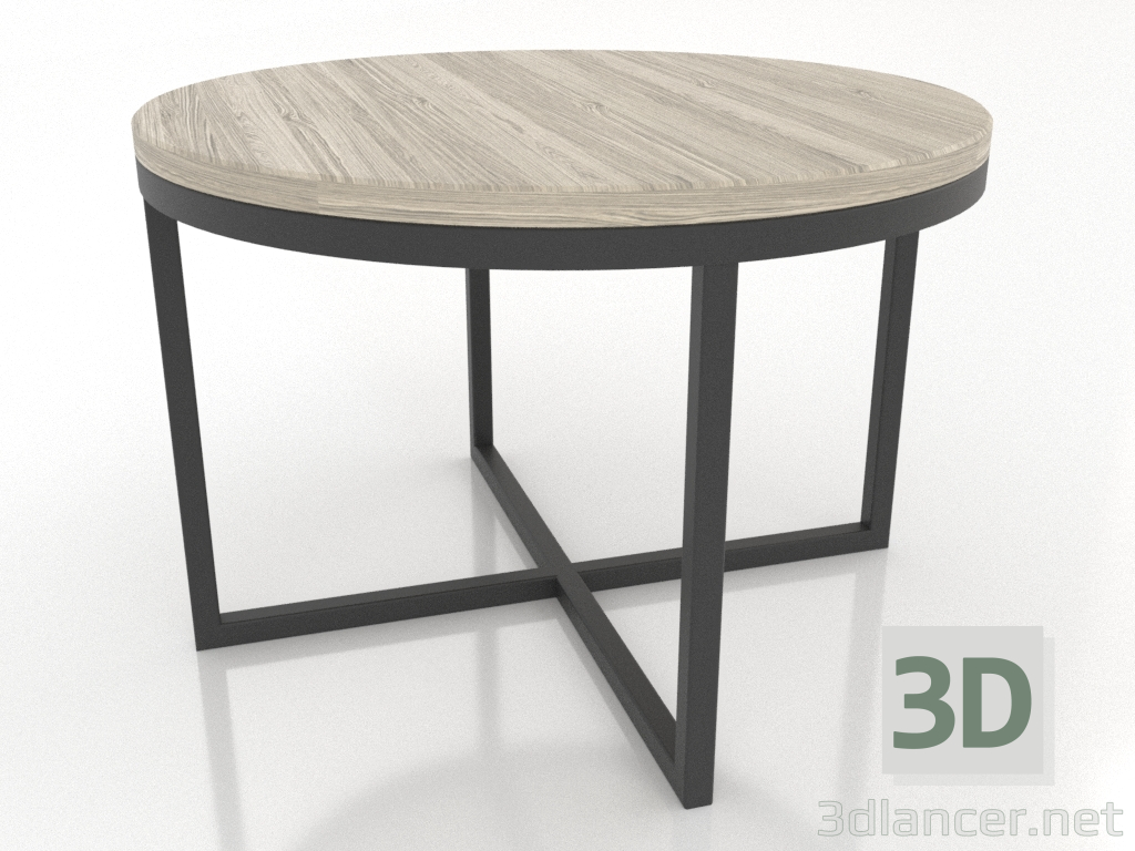 modèle 3D Table basse LARGE (chêne éclairci) - preview modèle 3D Table basse LARGE (chêne éclairci) - preview