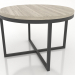 modèle 3D Table basse LARGE (chêne éclairci) - preview