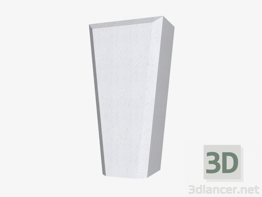 Modelo 3d Pedra angular (FZ21B) - preview