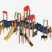 modello 3D Complesso giochi per bambini (2601) - anteprima