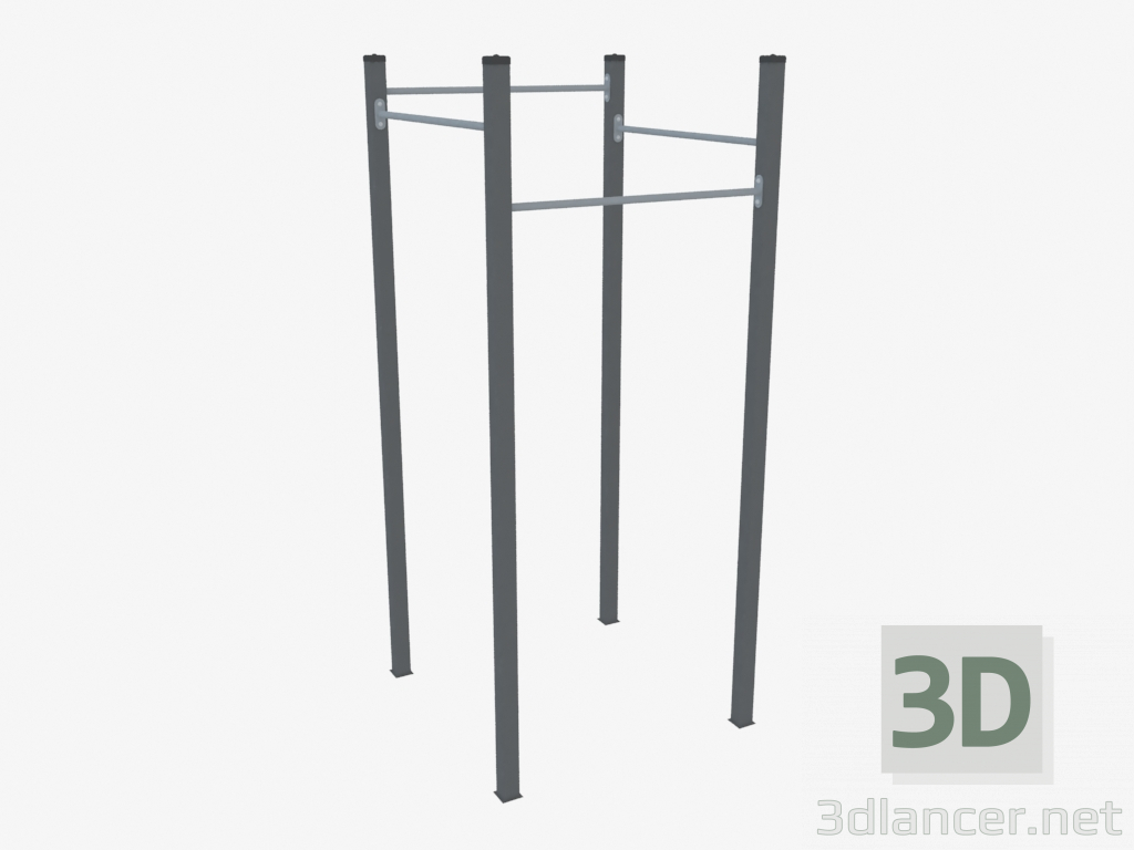 modèle 3D Complexe sportif (WL0008) - preview
