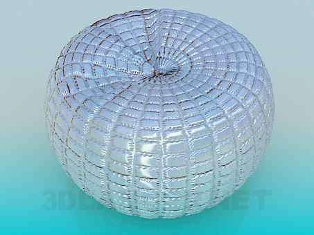 3d model Ottoman - preview 3d model Ottoman - preview