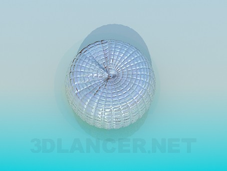 3d model Ottoman - preview 3d model Ottoman - preview