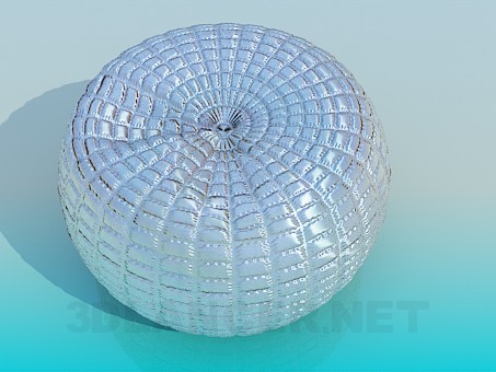 3d model Ottoman - preview 3d model Ottoman - preview