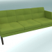 3d model Triple sofa (31 wood) - preview