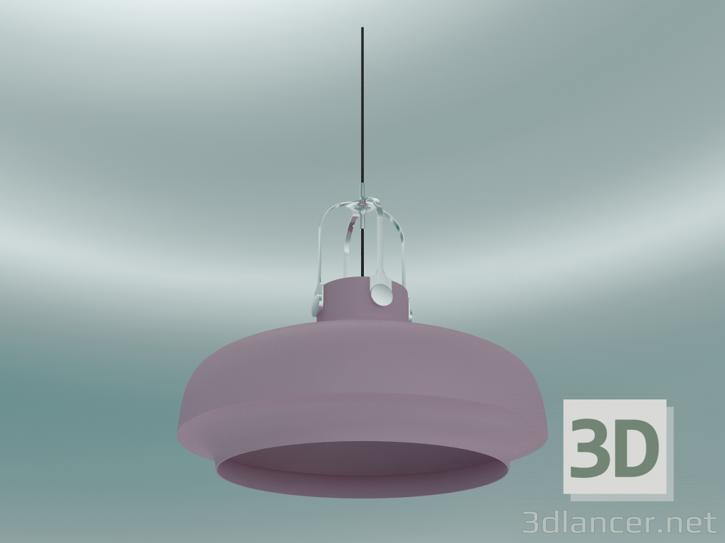 Modelo 3d Luminária pendente Copenhagen (SC8, Ø60cm H 53cm, Matt blush) - preview