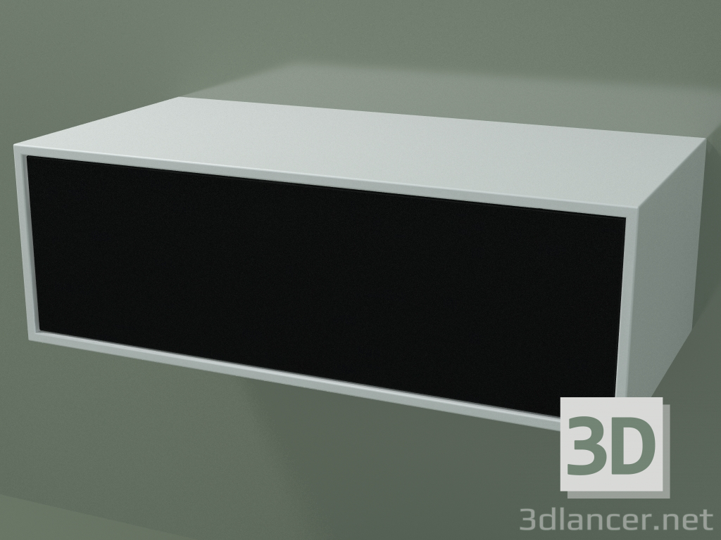 3D Modell Box (8AUCAA01, Gletscherweiß C01, HPL P06, L 72, P 36, H 24 cm) - Vorschau