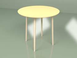 Середній стіл Супутник 80 см (жовта охра)