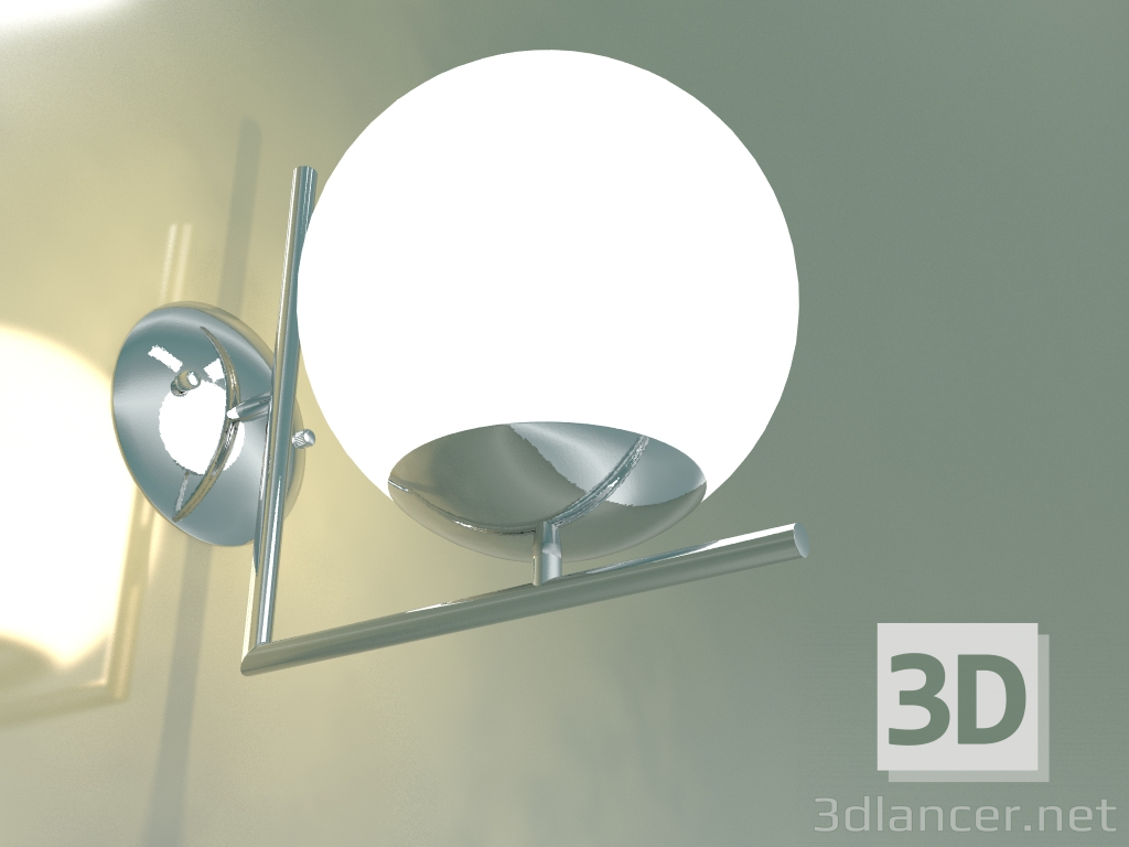 3d model Sconce Frost 70153-1 (chrome) - preview