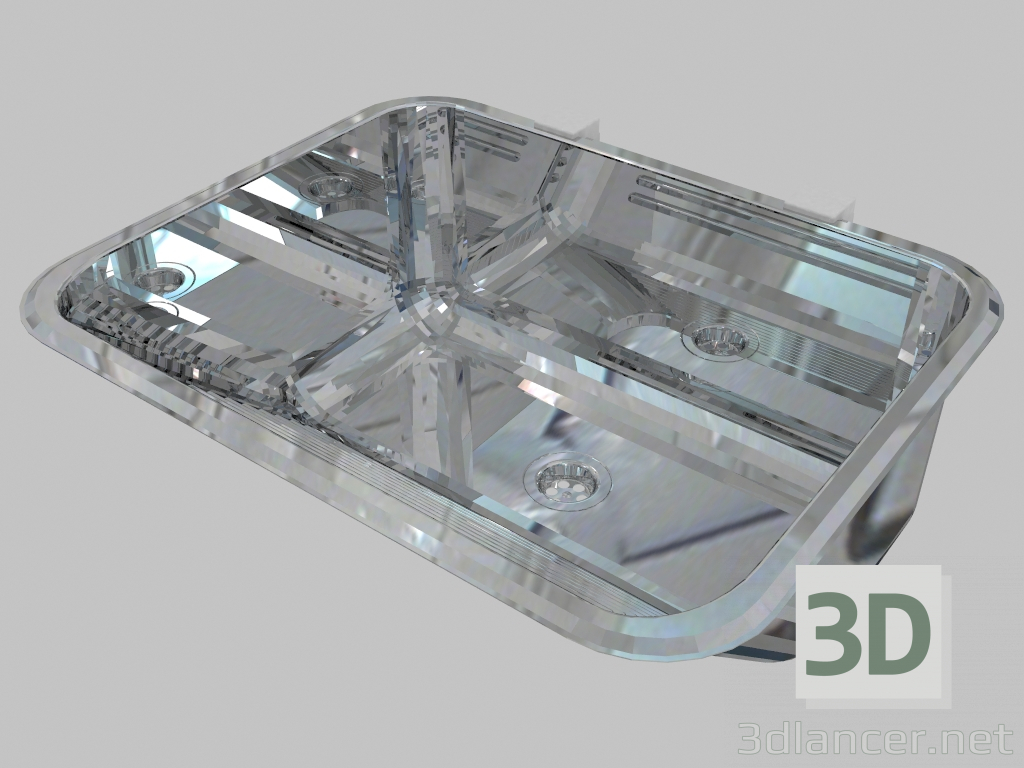 3D modeli Ev Temizlik Temsilcisi (ZYK 0100) - önizleme
