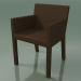 3D modeli InOut polietilenden yapılmış sokak koltuğu (224, Kakao) - önizleme