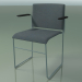 3D Modell Stapelbarer Stuhl mit Armlehnen 6605 (abnehmbare Polsterung, V57) - Vorschau