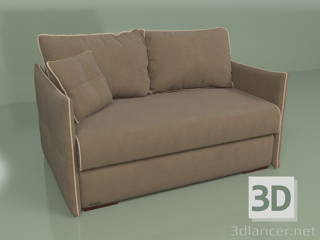 3D modeli Çift kişilik kanepe Liverpool - önizleme