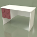 3D Modell Linker Schreibtisch (Bordeaux) - Vorschau