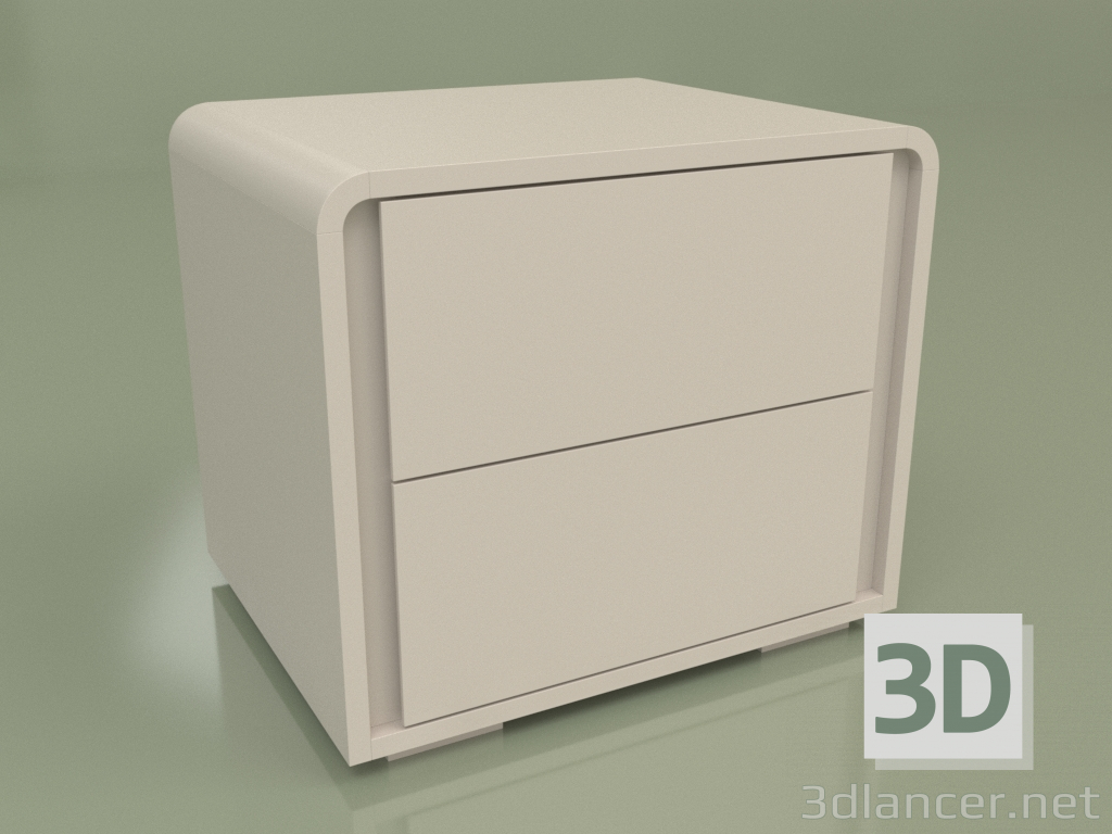 3d model Bedside table Ro 200 - preview