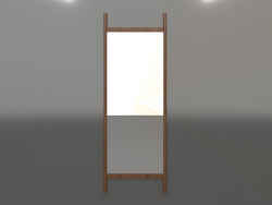 Espelho ZL 26 (670x1900, madeira marrom claro)