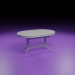 mesa divio 3D modelo Compro - render