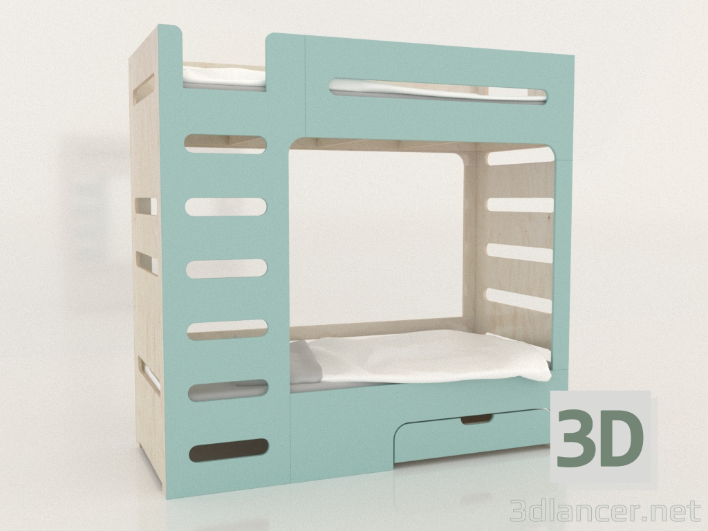 3D Modell Etagenbett MOVE EL (UTMEL1) - Vorschau
