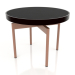 modèle 3D Table basse ronde Ø60 (Noir, DEKTON Domoos) - preview