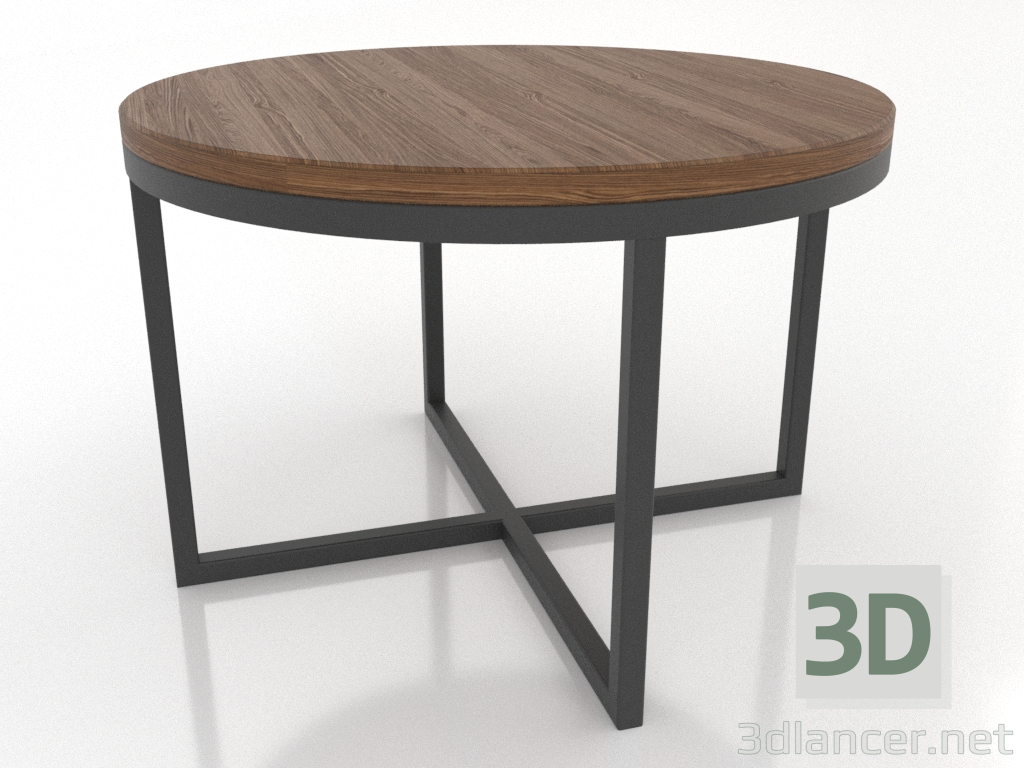 modèle 3D Table basse LARGE (noyer clair) - preview modèle 3D Table basse LARGE (noyer clair) - preview