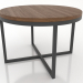modèle 3D Table basse LARGE (noyer clair) - preview