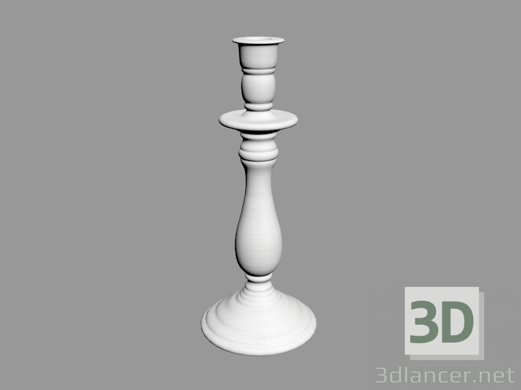3D Modell Kerzenständer - Vorschau