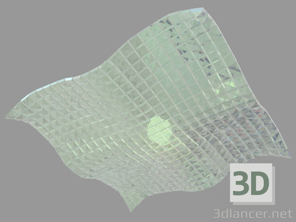 modèle 3D Luminaire de plafond en cristal Fitta (2181 5C) - preview